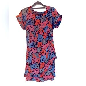 Marc by Marc Jacobs floral silk mini dress